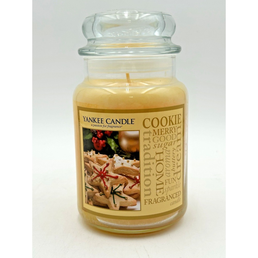 Yankee Candle Sweet Bakery Fragrance HOLIDAY COOKIES Scented 22 oz Candle NEW